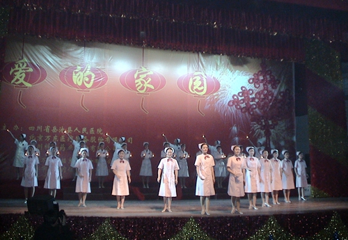《爱的家园》配图——2005年省委协会二十次成员大会文艺演出.JPG